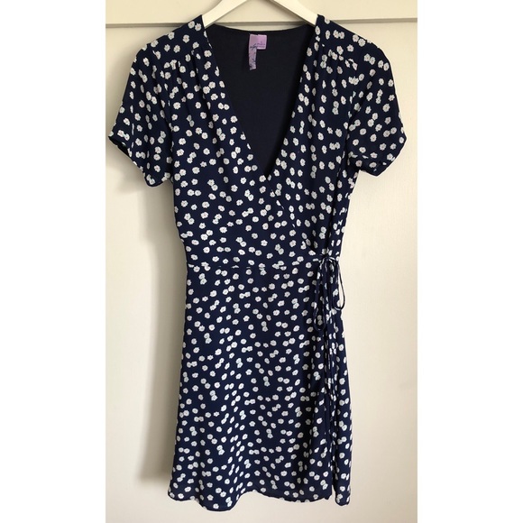Francesca's Collections Dresses & Skirts - Daisy Print Wrap Dress from Francesca’s
